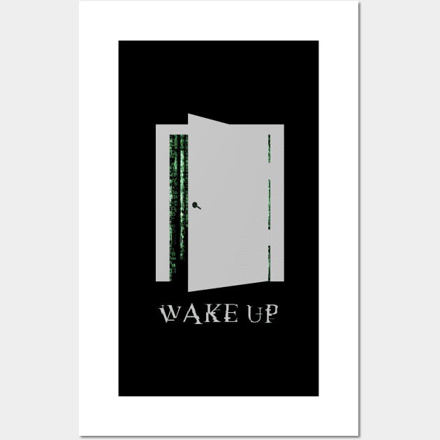 Wake up - Door Wall Art by CAUTODIPELO